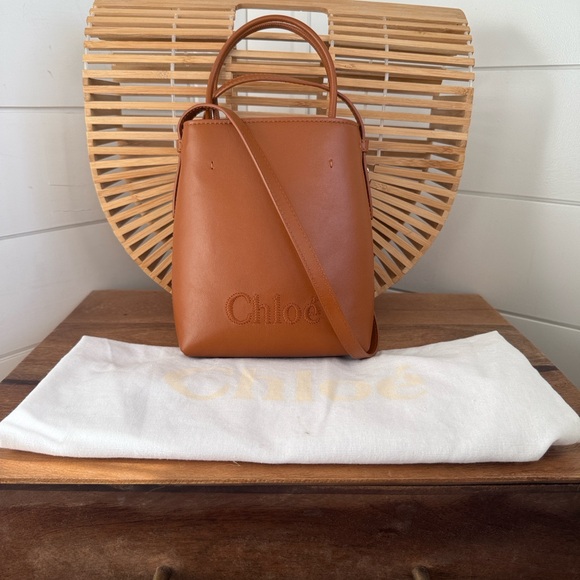 Chloe Handbags - Chloe micro sense bag in caramel